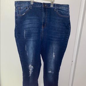 ✨Flared Wide Leg Flamingo Brand Jeans✨